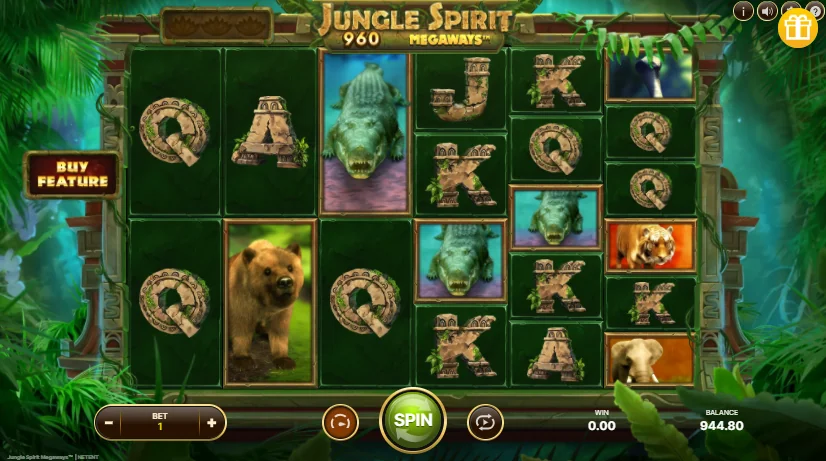 Jungle Spirit Megaways demo gameplay how to play