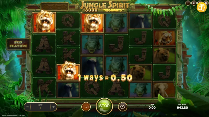 Jungle Spirit Megaways slot game