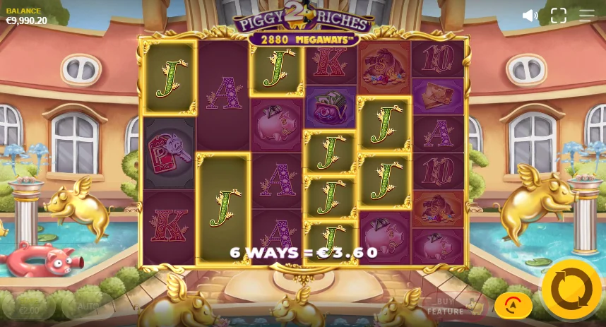 Piggy Riches 2 Megaways demo gameplay how to play