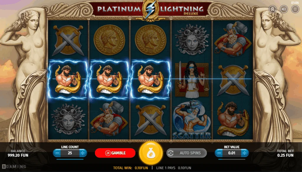 Platinum Lightning Deluxe slot game