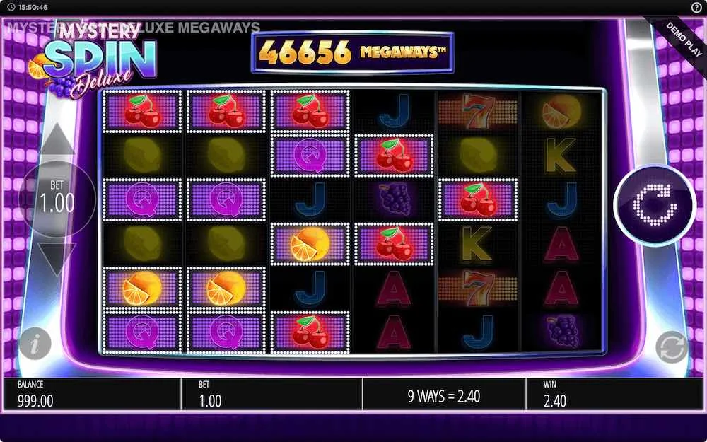 Mystery Spin Deluxe Megaways slot game