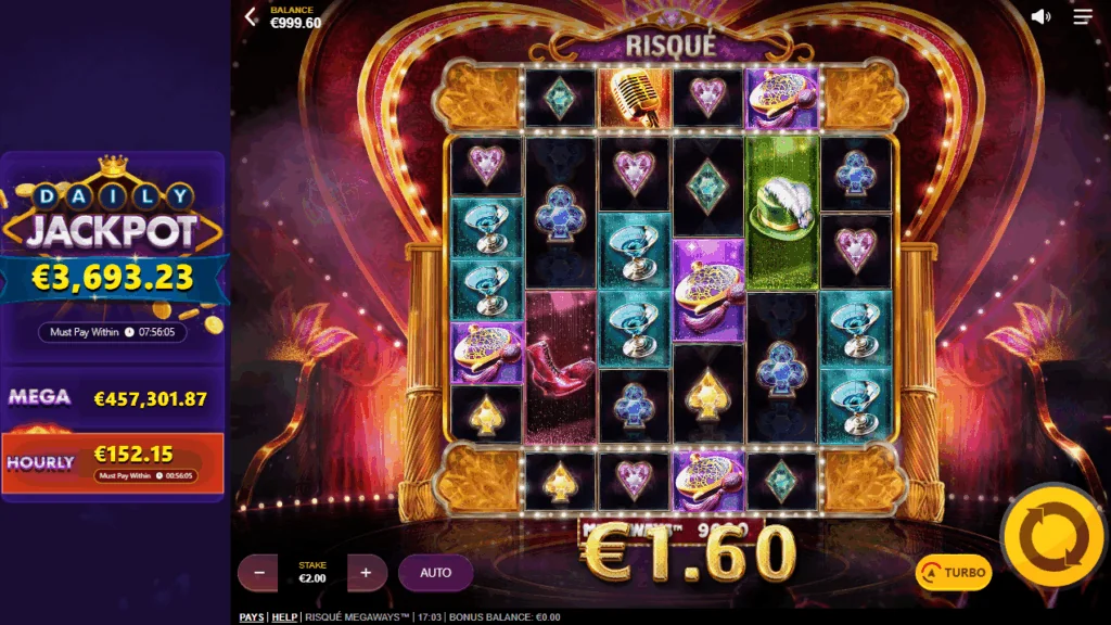 Risque Megaways slot game