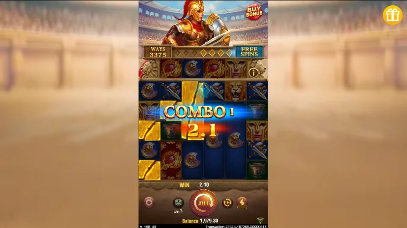 Roma X Deluxe slot game screenshot