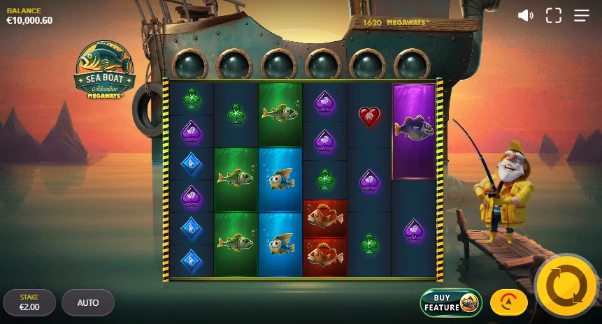 Sea Boat Adventure Megaways slot game