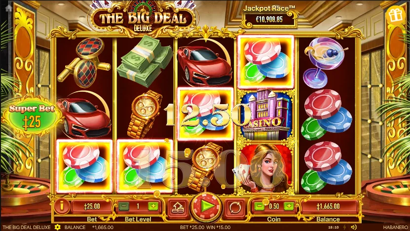 The Big Deal Deluxe slot game