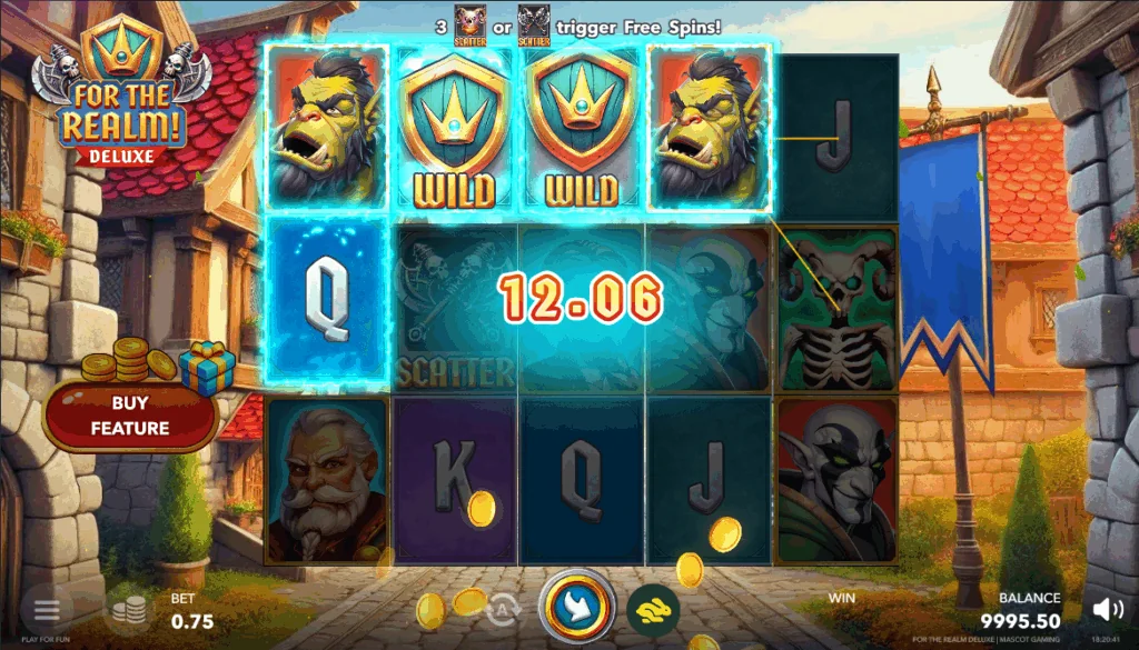 For The Realm Deluxe demo gameplay how to play