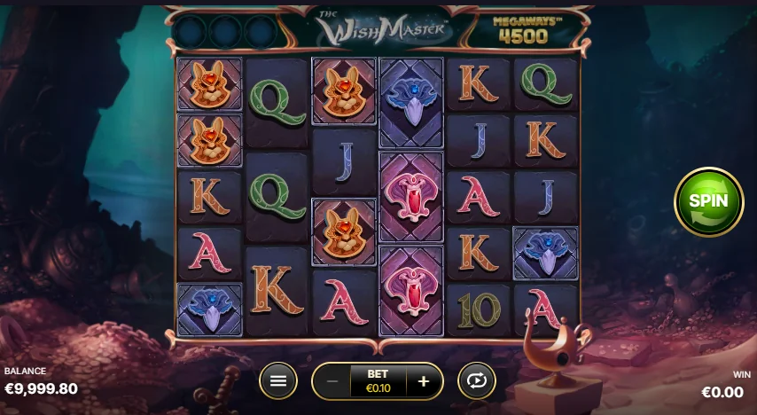The Wish Master Megaways demo gameplay how to play