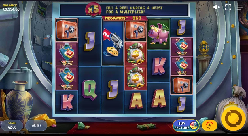Vault Cracker Megaways demo gameplay how to play