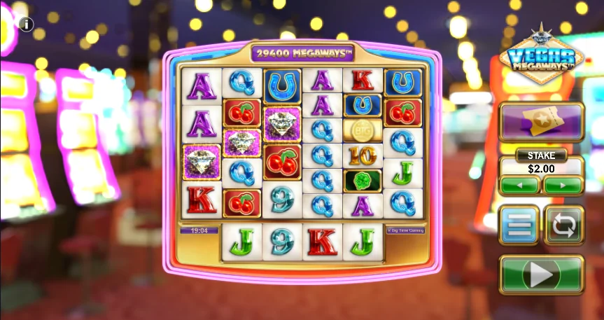 Vegas Megaways slot game