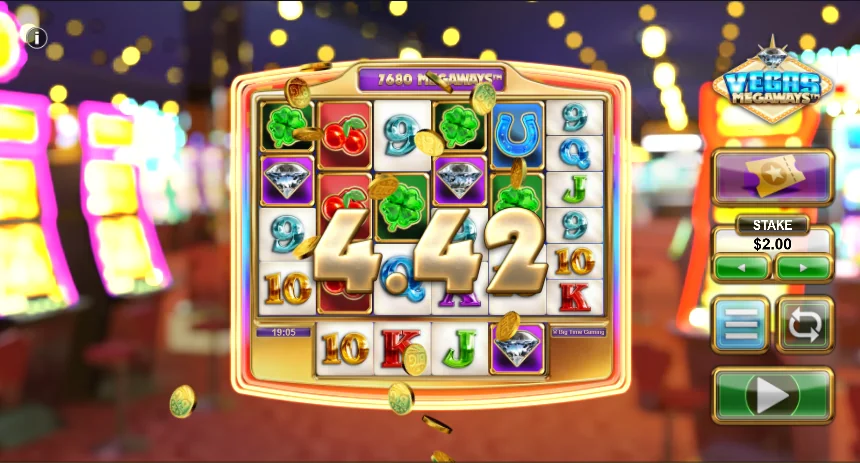 Vegas Megaways slot features and rtp