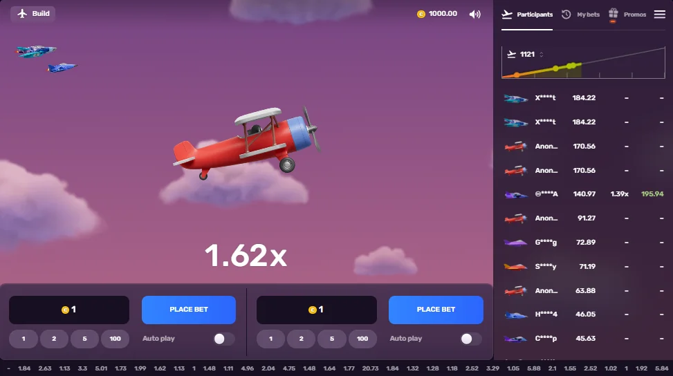 NFT Aviatrix slot game screenshot