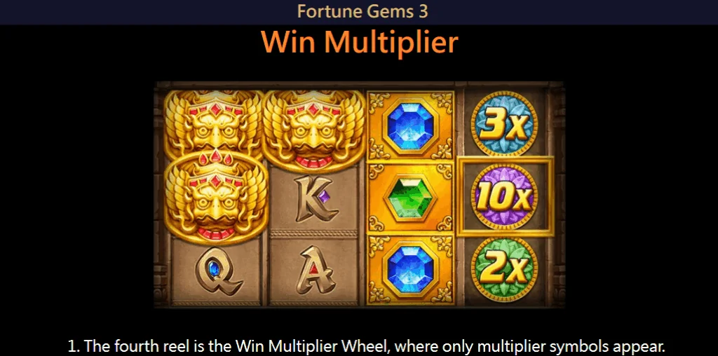 how to play Fortune Gems 3 slot game