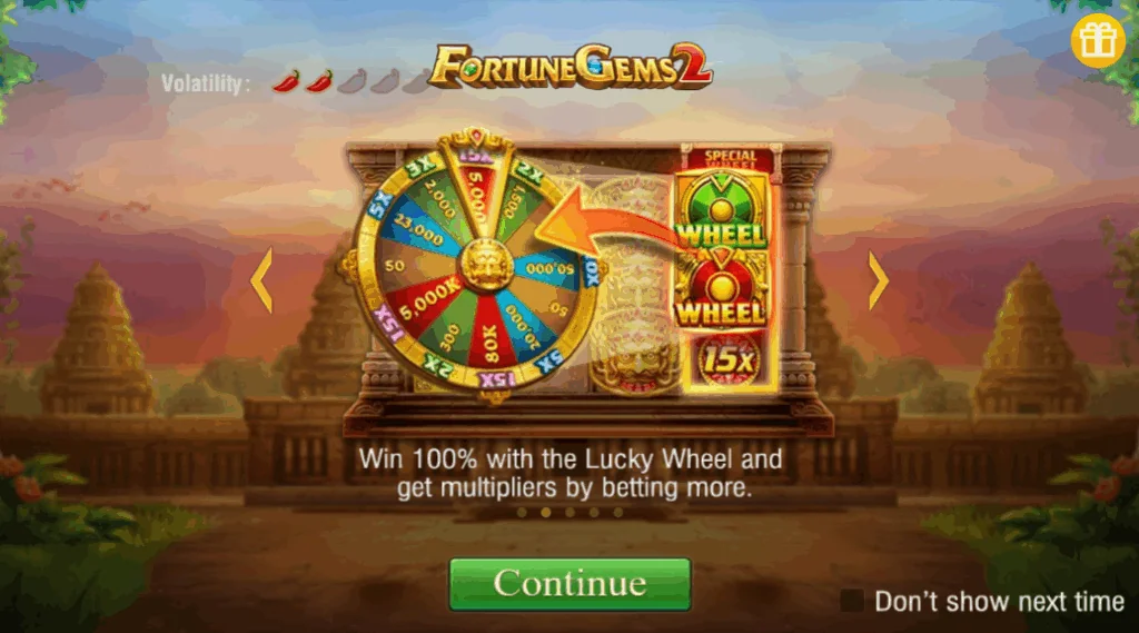 how to play Fortune Gems 2 slot game