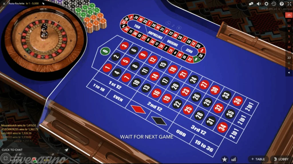 Auto-Roulette demo gameplay how to play