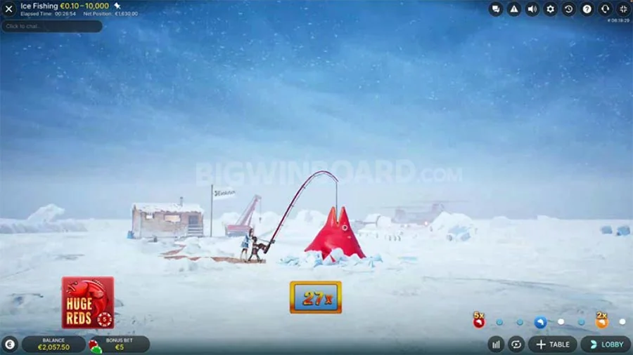 Ice Fishing slot game
