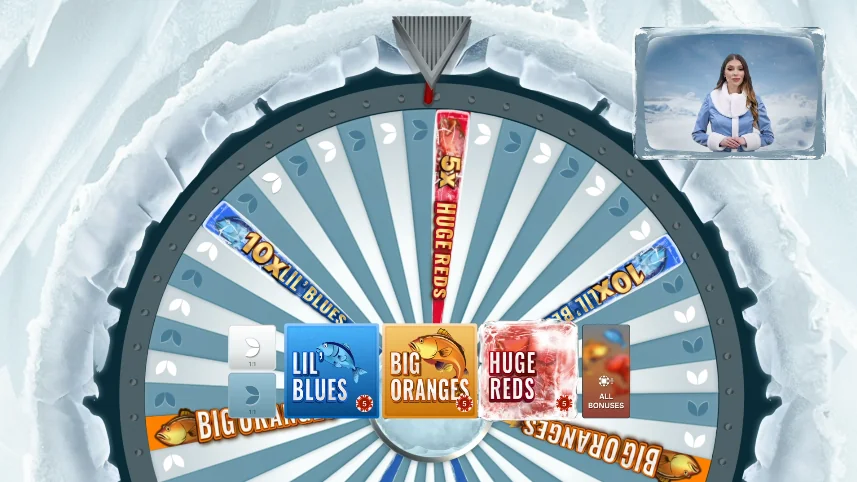 Ice Fishing slot features and rtp