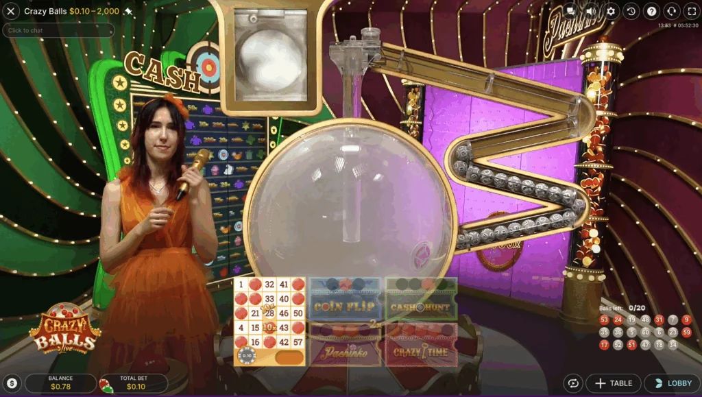 Crazy Balls slot game