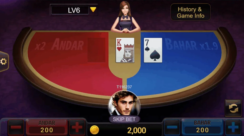 Andar Bahar demo gameplay
