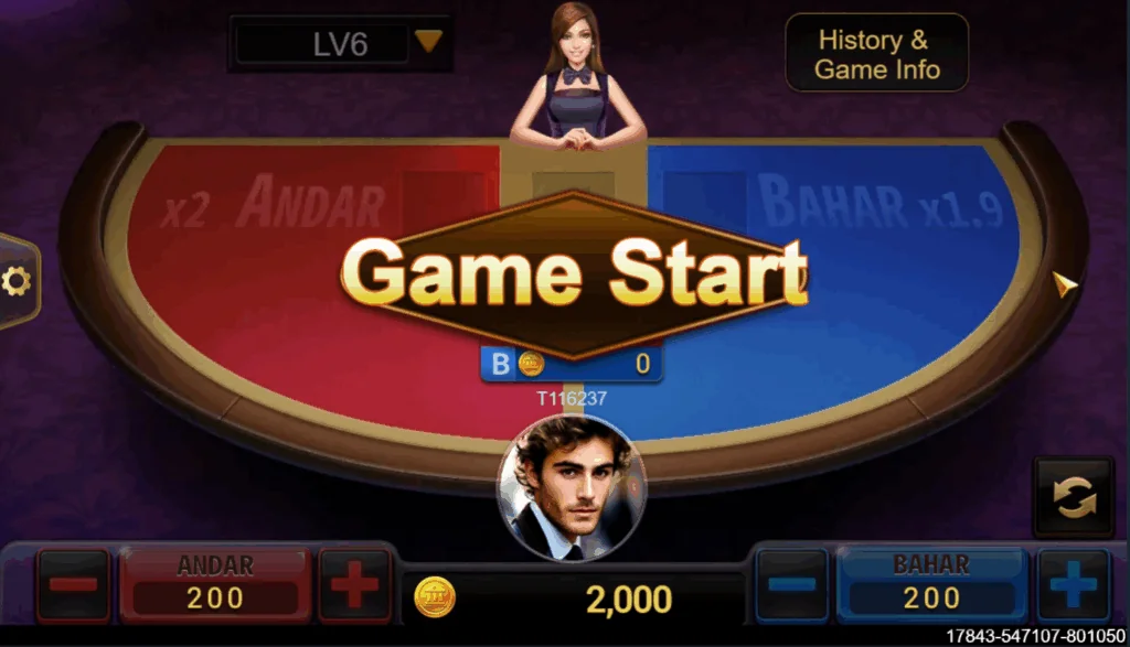 how to play Andar Bahar slot game